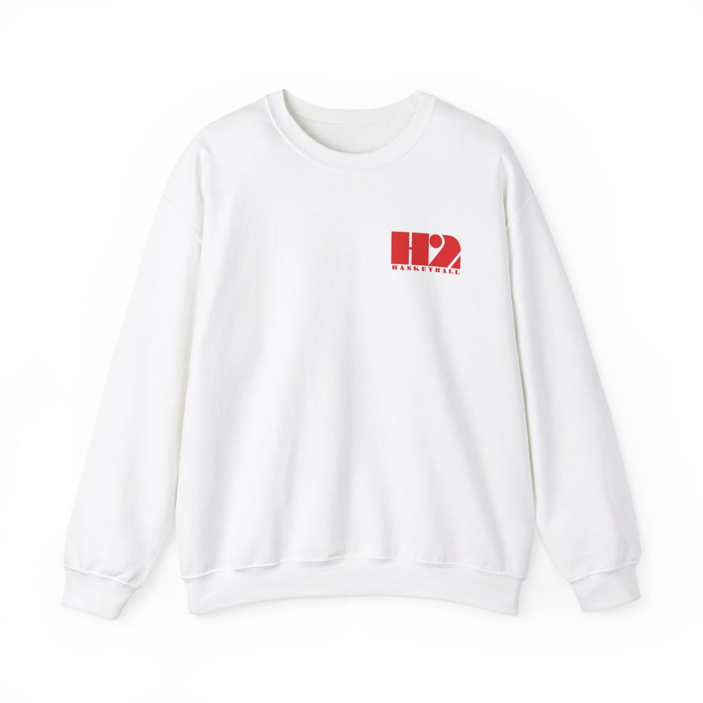 H2 Basketball Front/Back Crewneck Sweatshirt