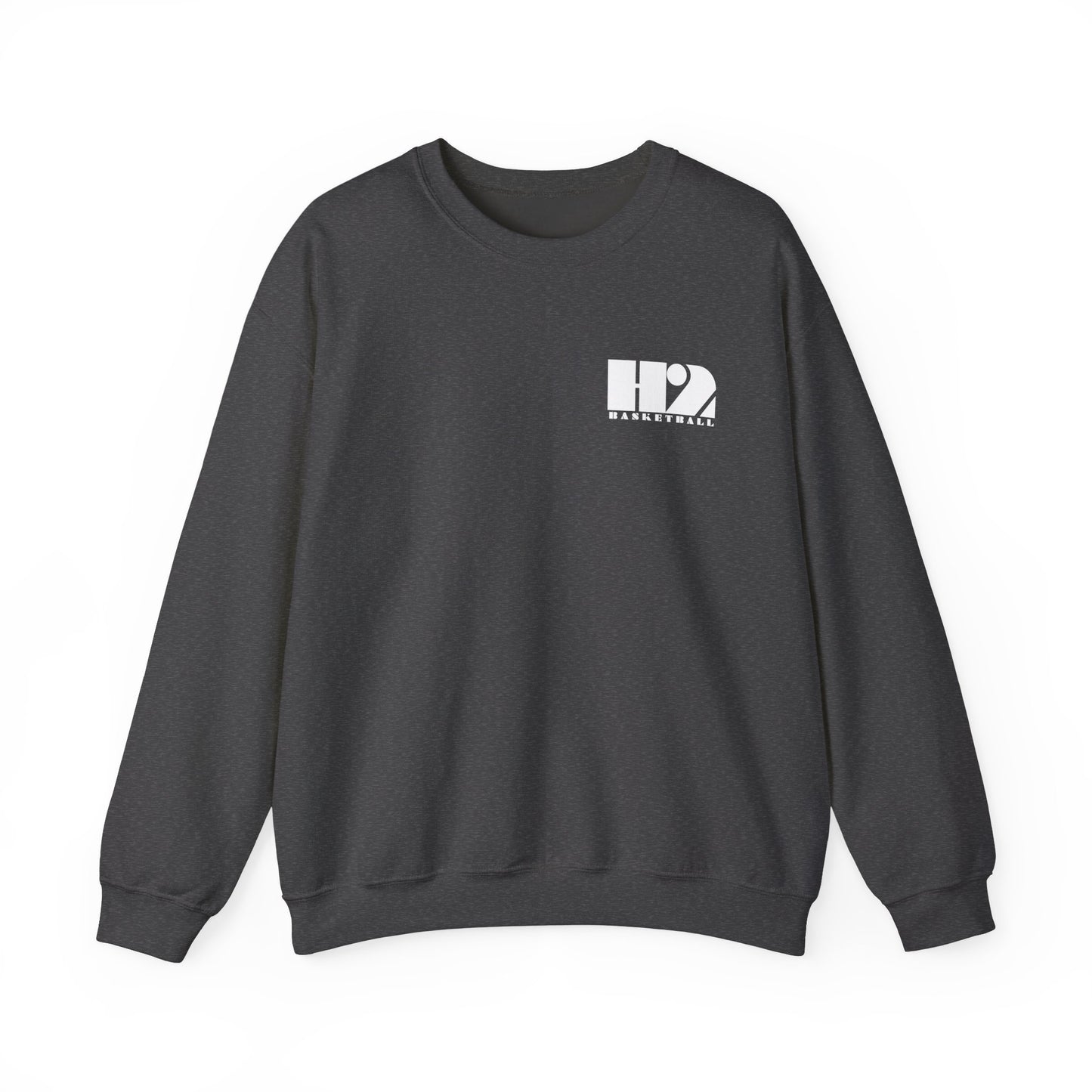 H2 Basketball Front/Back Crewneck Sweatshirt