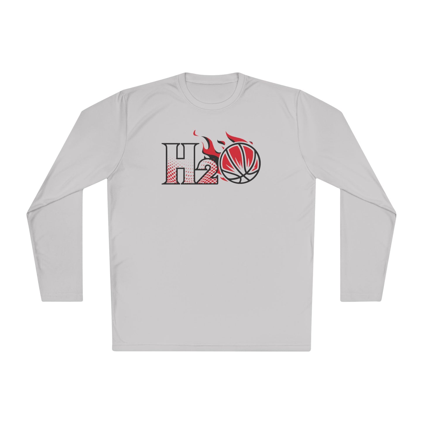 H2 Basketball Long Sleeve Moisture-Wicking Tee