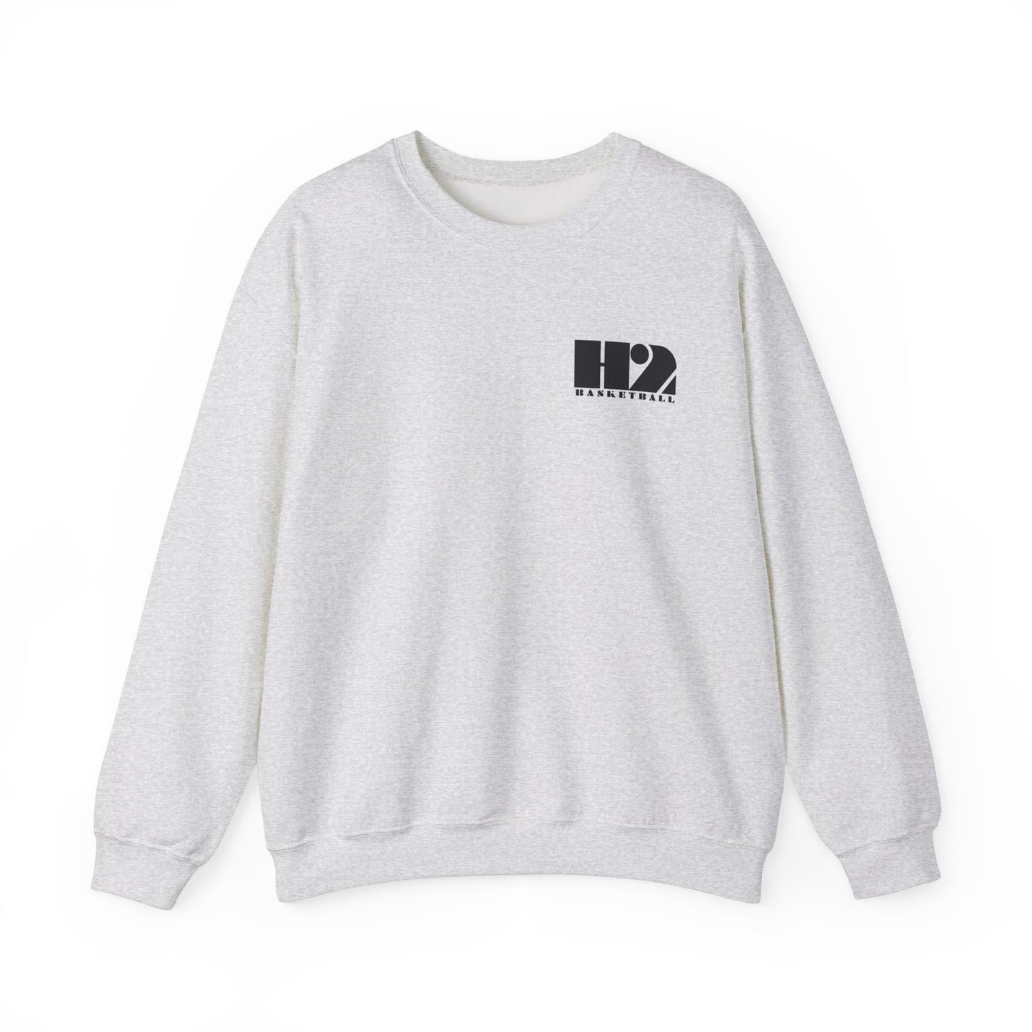 H2 Basketball Front/Back Crewneck Sweatshirt