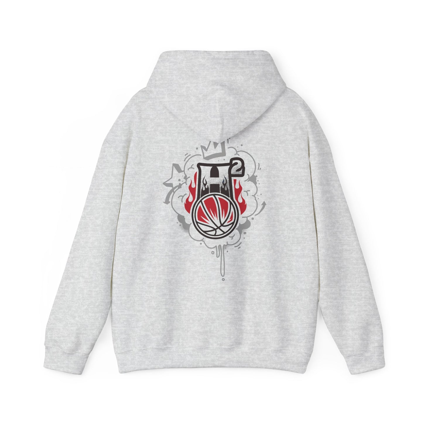 H2 Basketball Front/Back Hoodie