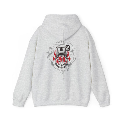 H2 Basketball Front/Back Hoodie