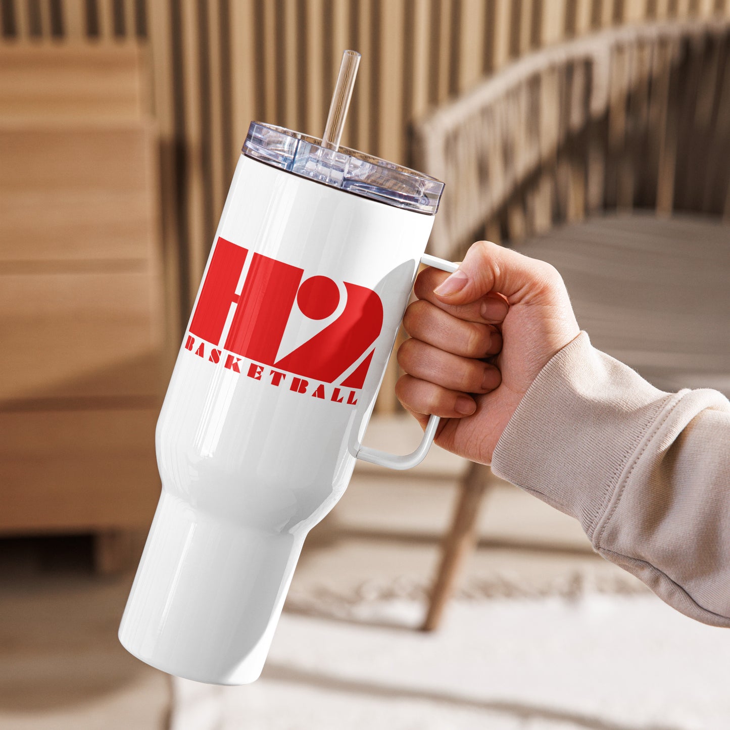 H2 Basketball Travel mug